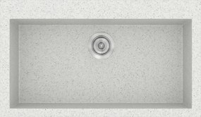 Sanitec Classic 333 (79×50) - Γρανιτένιος νεροχύτης - Granite WHITE