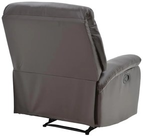 Πολυθρόνα relax Terpsi καφέ PU 80x94x100εκ 80x94x100 εκ.