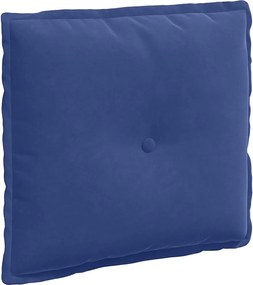 vidaXL Μαξιλάρι Πλάτης Μπλε Αστυνομίας 50 x 45 εκ.