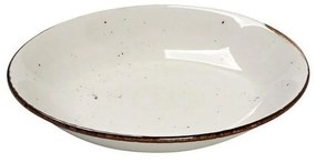 Πιάτο Πορσελάνινο Terra Βαθύ Σετ 6 τμχ Tlk104K6 Φ23,5cm Cream Espiel Πορσελάνη