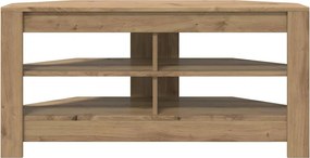 vidaXL ΓωνιακήΒάσηΤηλεόρασης 102 x 41 x 45 cm Artisan Oak