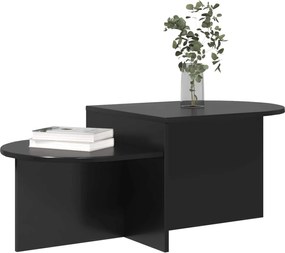 vidaXL Τραπεζάκι σαλονιού Μαύρη Δρυς 100 x 50 x 40 cm
