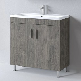 Σετ Έπιπλο Μπάνιου Skopelos Berlin 80 9SSK080BE0W Πάγκος 78x36x83