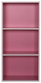 ΡΑΦΙΕΡΑ ΤΟΙΧΟΥ CUBICON HM9941.06 ΡΟΖ-ΛΕΥΚΗ ΜΕΛΑΜΙΝΗ 38,5x23,5x80Υεκ.