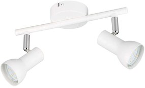 Φωτιστικό Οροφής - Σποτ Cantar R81792031 25,5x8x15,5cm 2xGU10 5W White RL Lighting