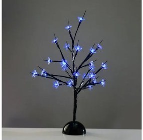 Διακοσμητικό Επιτραπέζιο 25xLED 1,12W 3xAA IP20 Aca-XCHERRYLEDBL45-Μπλε XCHERRYLEDBL45