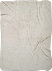 Κουβέρτα Fleece Αγκαλιάς (75x100) Das Home Relax 4906 Ecru