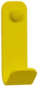 Άγκιστρο Μπάνιου Μονό 15-603 5x5x13cm Matte Yellow Pam&amp;Co Ανοξείδωτο Ατσάλι