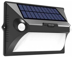 Φωτιστικό Τοίχου Ηλιακό Teal 80207111S Led 10W 3000K & RGB 1200lm 25,5x18,1cm Black ItLighting