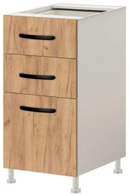 Floor cabinet Chest of drawers Emma 40 cm Μελί