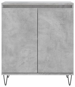 vidaXL Ντουλάπι Γκρι Σκυροδέματος 60x35x70 εκ. Επεξεργασμένο Ξύλο