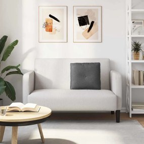 vidaXL Μαξιλάρι Πλάτης Σκούρο Γκρι 50 x 45 x 19 cm