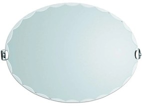 Καθρέπτης Clisis Ovale 40-4560 45x60cm Clear Gloria Γυαλί