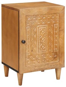 vidaXL Ντουλάπι Μπάνιου με αποθήκευση Ανοιχτό καφέ 38 x 33 x 58 εκ.