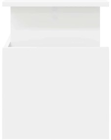 vidaXL Βάση TV Λευκό 50 x 35 x 45 cm Επεξεργασμένο ξύλο