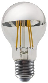 LED FILAMENT E27 DIM A60 SILVER 8W 2700K 230V AC 900LM RA80 - ELIOR8WWDIMS - 2700K - ELIOR8WWDIMS