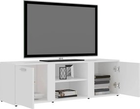 vidaXL Έπιπλο Τηλεόρασης Λευκό 120 x 34 x 37 εκ. από Επεξ. Ξύλο
