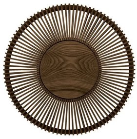 Απλίκα Φωτιστικό Τοίχου 1xE27 Δρυς Φ49cm Clava Up Wood Umage-2359-Καφέ 2359