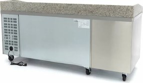 Pizza Prep Fridge - 202cm - 2 Doors - 7 Drawers