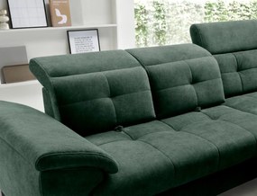 Γωνιακός καναπές Ferin-Prasino-Δεξιά