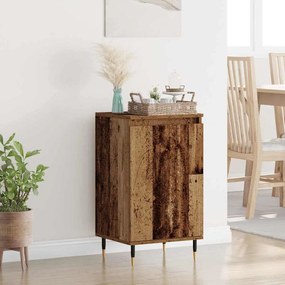 Πλαϊνό γραφείο 2 pcs Παλιό Ξύλο 40 x 35 x 70 εκ.