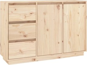 vidaXL Ντουλάπι 111x34x75 εκ. από Μασίφ Ξύλο Πεύκου