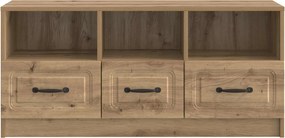 vidaXL Ντουλάπι TV 102 x 34,5 x 47 εκ Artisan Δρυς Επεξεργασμένο Ξύλο