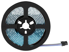 vidaXL Λωρίδα LED 2 pcs Μαύρο και Διαφανές 1700 χιλ