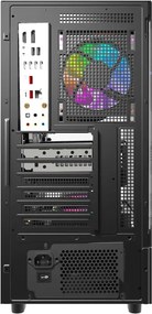 Θήκη υπολογιστή DarkFlash DS950 (μαύρη) + 6 ανεμιστήρες
