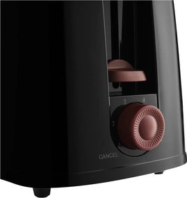 Φρυγανιέρα 2 Θέσεων 650W Smarton TS 310 Μαύρο/Κόκκινο