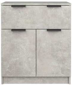 vidaXL Ντουλάπι Γκρι Σκυροδέματος 60x30x70 εκ. Επεξεργασμένο Ξύλο