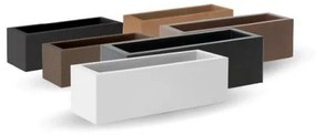 Διακοσμητική Γλάστρα Jara 100x35 New Garden JDNJR100TXNW Πορτοκαλί