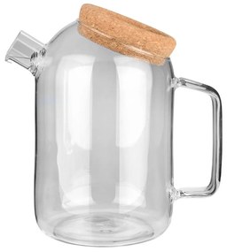 ESTIA ΚΑΝΑΤΑ ΓΥΑΛΙΝΗ 1200ml ΜΕ ΚΑΠΑΚΙ ΦΕΛΛΟΥ