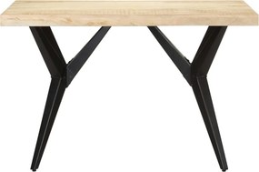 vidaXL Τραπεζαρία 120 x 60 x 76 εκ. από Μασίφ Ξύλο Μάνγκο