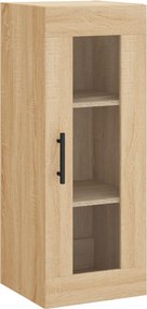 vidaXL Ντουλάπι Τοίχου Sonoma Δρυς 34,5 x 34 x 90 εκ.