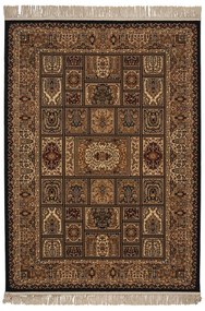 Χαλί (240x300) Βιοκαρπέτ Isfahan 3517D Black/ Black