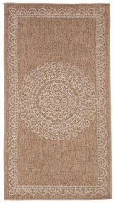 Ψάθινο Χαλί Avanos  8893 White 080 x 150