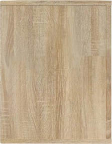 vidaXL Παπουτσοθήκη Sonoma Δρυς 75x35x45 εκ. Επεξεργασμένο Ξύλο