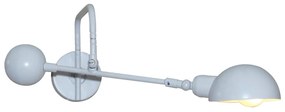 Φωτιστικό Τοίχου - Απλίκα HL-3539-1 S 77-3867 Oliver White Homelighting Metal