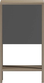 ΚΟΜΟΔΙΝΟ ARGUS HM18378.13 ΜΕΛΑΜΙΝΗ SONAMA/ΓΚΡΙ 30x30x55Υεκ.