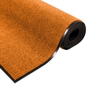 vidaXL Πόρτα Πατάκι Πλενόμενο Πορτοκαλί 120x300 εκ
