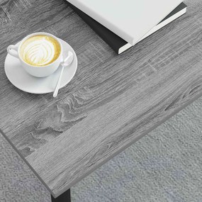 vidaXL Τραπεζάκι σαλονιού Γκρι Sonoma 100 x 50 x 45 cm
