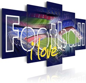 Πίνακας - Football My Love 200x100