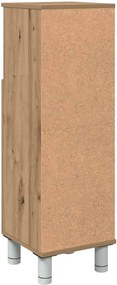 vidaXL Ντουλάπι Μπάνιου Τεχνίτης Δρυς 30x30x95 εκ. Επεξεργασμένο Ξύλο