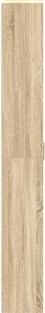 vidaXL Ντουλάπι Δρύς Sonoma 55 x 25 x 189 εκ. Επεξεργασμένο Ξύλο