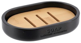 Σαπουνοθήκη 06.64101237 Black-Brown Polyresin