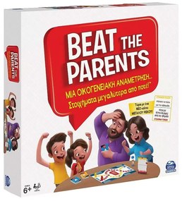 Επιτραπέζιο Παιχνίδι Beat The Parents The Bet 6063771 Ελληνική Έκδοση Για 2+ Παίκτες 8 Ετών+ Multicolor Spin Master