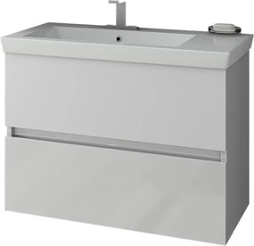 Drop Luxus 70 White Gloss - Βάση Επίπλου Με Νιπτήρα (70x44)