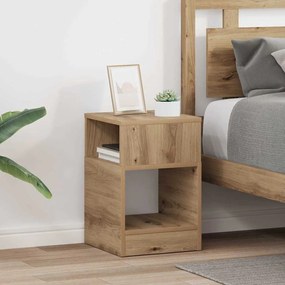 vidaXL End Table 2 τμχ. Artisan Oak 30,5 x 30 x 45 εκ