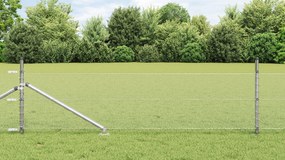 vidaXL Εξαγωνικός Φράκτης 0.5x10 m Γαλβανισμένος Χάλυβας